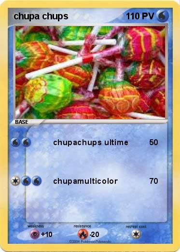 Pokemon chupa chups