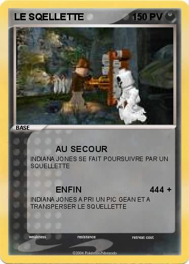 Pokemon LE SQELLETTE 