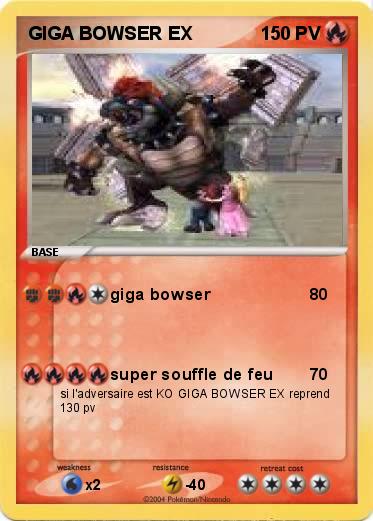 Pokemon GIGA BOWSER EX