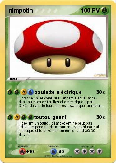 Pokemon nimpotin