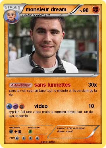 Pokemon monsieur dream