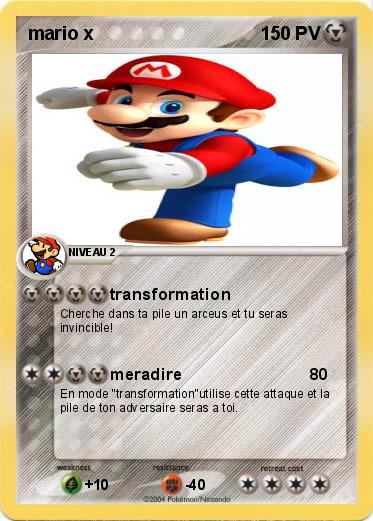 Pokemon mario x