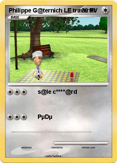 Pokemon Philippe G@ternich LE traversit