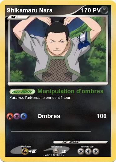 Pokemon Shikamaru Nara