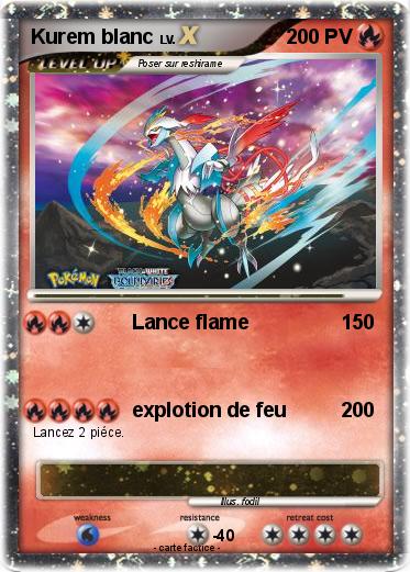 Pokemon Kurem blanc