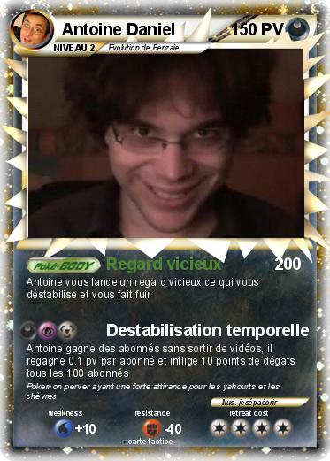 Pokemon Antoine Daniel