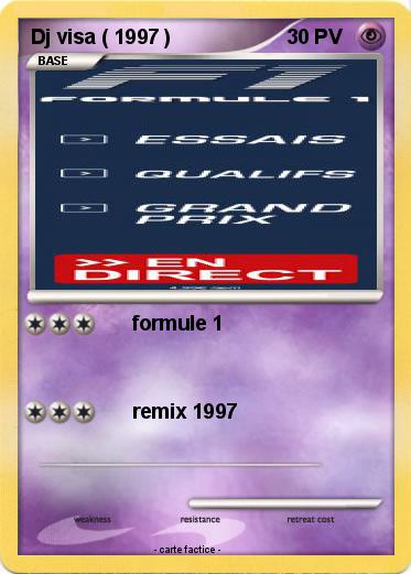 Pokemon Dj visa ( 1997 )