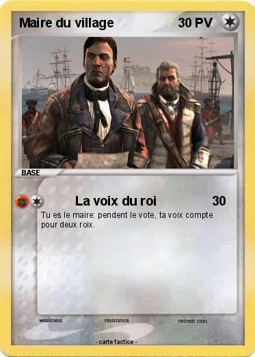 Pokemon Maire du village