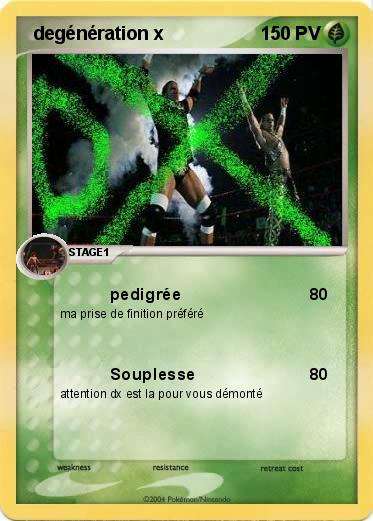 Pokemon  degénération x