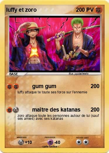 Pokemon luffy et zoro