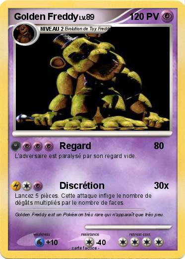 Pokemon Golden Freddy