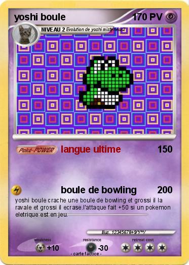 Pokemon yoshi boule
