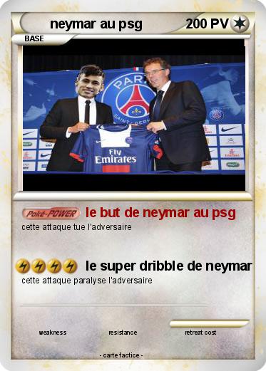 Pokemon neymar au psg