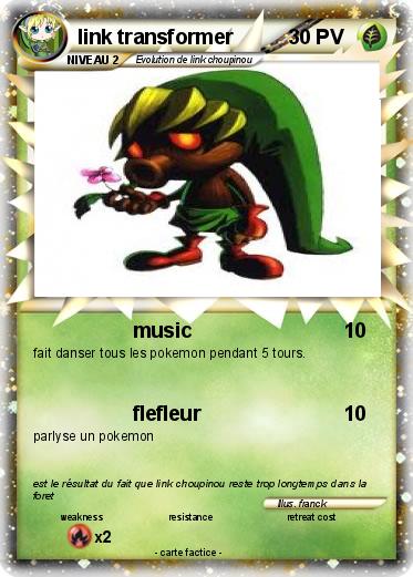 Pokemon link transformer