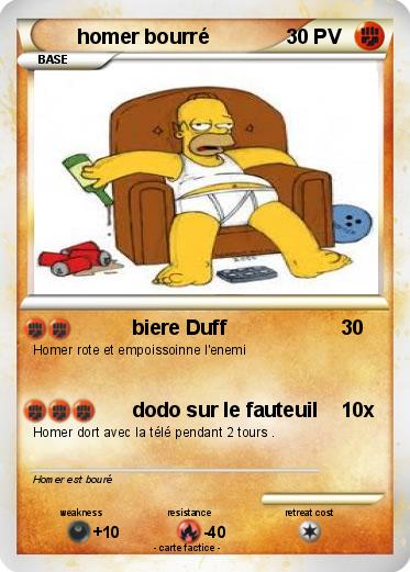 Pokemon homer bourré