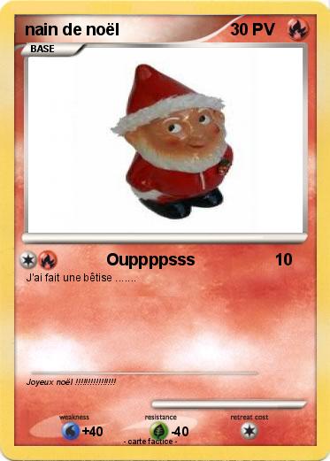 Pokemon nain de noël