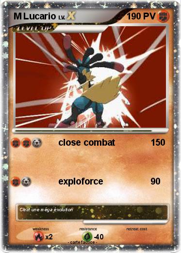 Pokemon M Lucario
