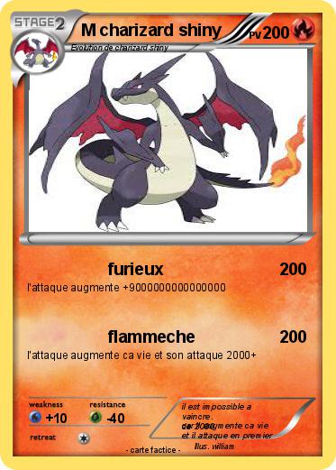 Pokemon M charizard shiny