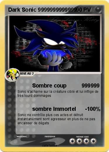 Pokemon Dark Sonic 9999999999999