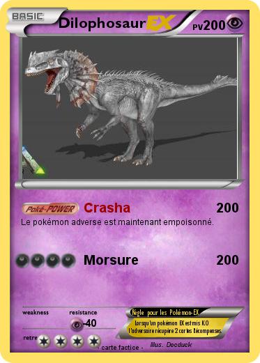 Pokemon Dilophosaur
