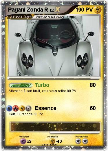 Pokemon Pagani Zonda R