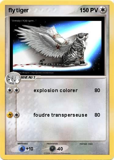 Pokemon fly tiger