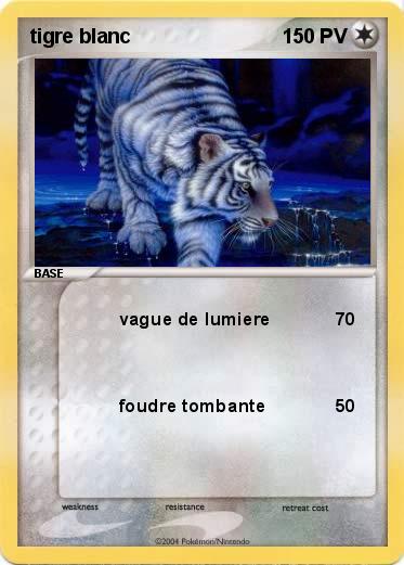 Pokemon tigre blanc