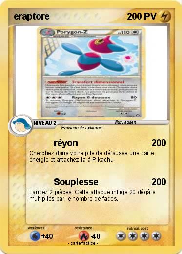 Pokemon eraptore