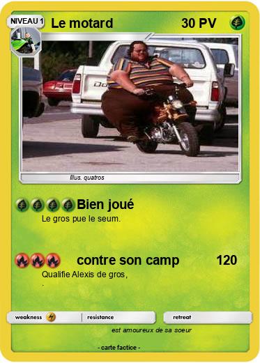 Pokemon Le motard