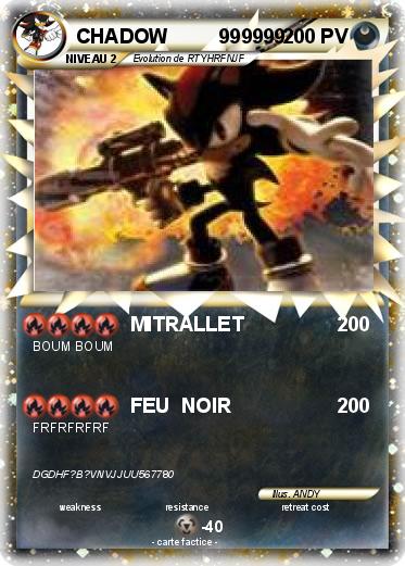 Pokemon CHADOW         999999