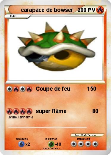 Pokemon carapace de bowser