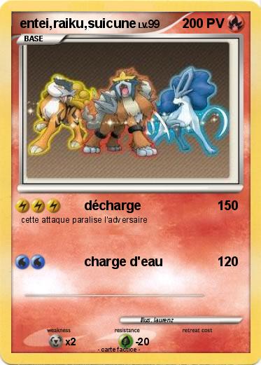 Pokemon entei,raiku,suicune