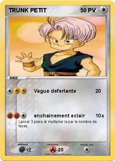 Pokemon TRUNK PETIT