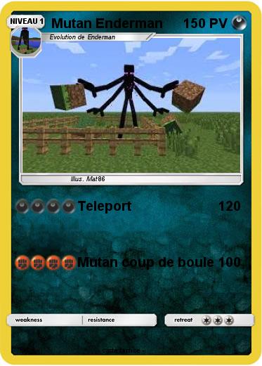 Pokemon Mutan Enderman