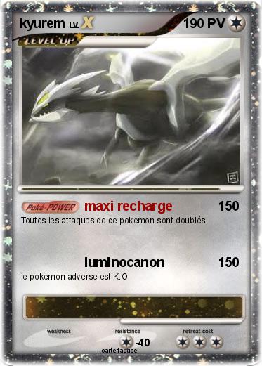Pokemon kyurem