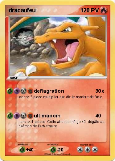 Pokemon dracaufeu