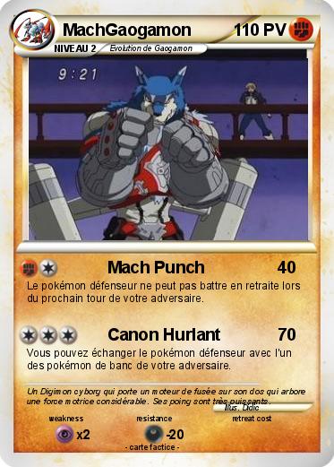 Pokemon MachGaogamon