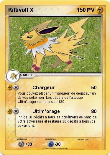 Pokemon Kittivolt X