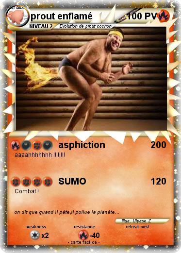 Pokemon prout enflamé