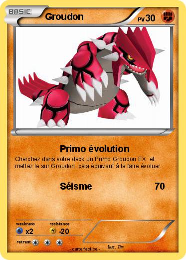 Pokemon Groudon