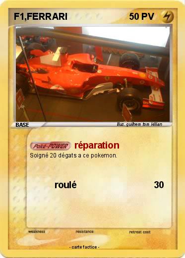 Pokemon F1,FERRARI
