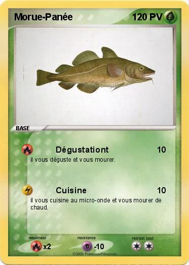 Pokemon Morue-Panée