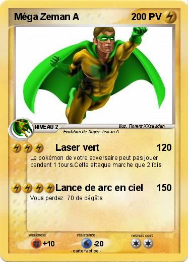 Pokemon Méga Zeman A