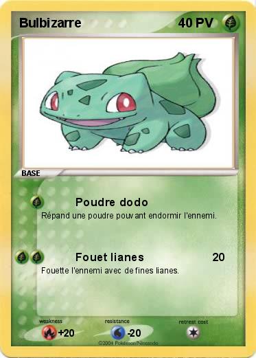 Pokemon Bulbizarre