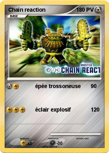 Pokemon Chain reaction