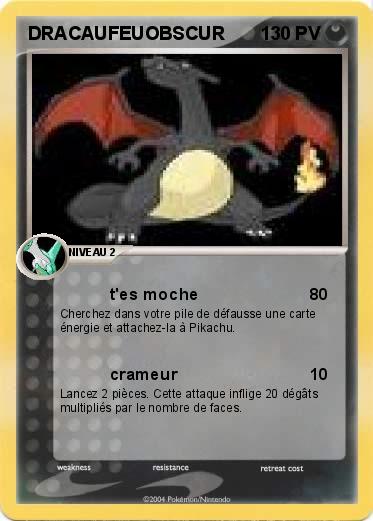 Pokemon DRACAUFEUOBSCUR