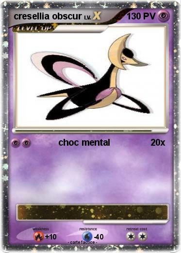 Pokemon cresellia obscur