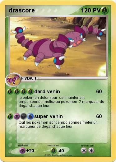 Pokemon drascore