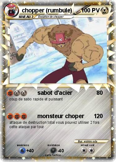 Pokemon chopper (rumbule)