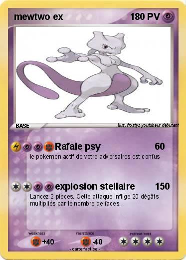 Pokemon mewtwo ex